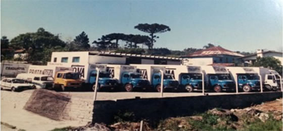Pratavera Logística em 1983 - Novos caminhos